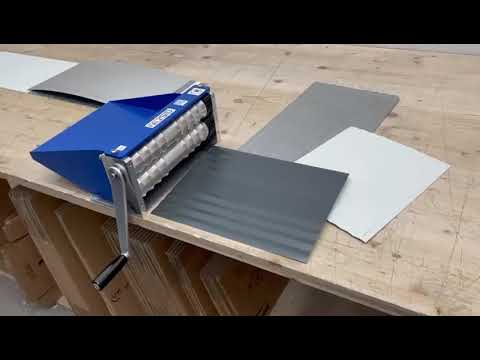 Falzsid RVM - Rillenverbindermaschine / SJM - Strip Joint Machine www.falzsid.at