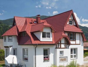 PREFA falcovaná škridla červená