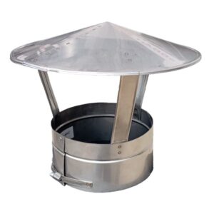 Komínová strieška kruhová – nastaviteľná