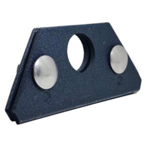 Svorka pre jednorúrkový zachytávač snehu Ø28 mm AL RAL – falcovaná krytina