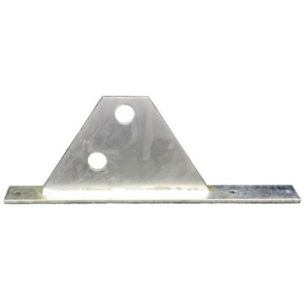 Držiak protisnehovej rúry Ø21,3mm (1/2″) Pz – plochá krytina – dvojdierová
