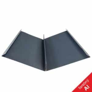 úžlabie so stojatou drážkou AL